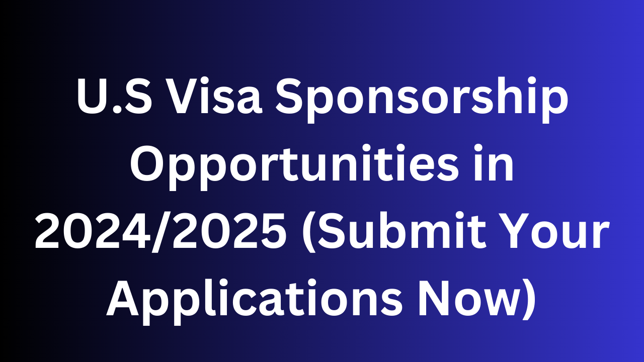 12 000 U S Visa Sponsorship Opportunities In 2024 2025 Submit Your   Add A Subheading 14 